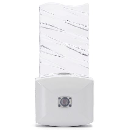Aigostar - LED Нічник з датчиком освітленості LED/0,2W/230V 6500K