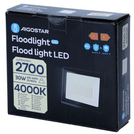 Айгостар - світлодіодний прожектор 30W/230V 4000K IP65
