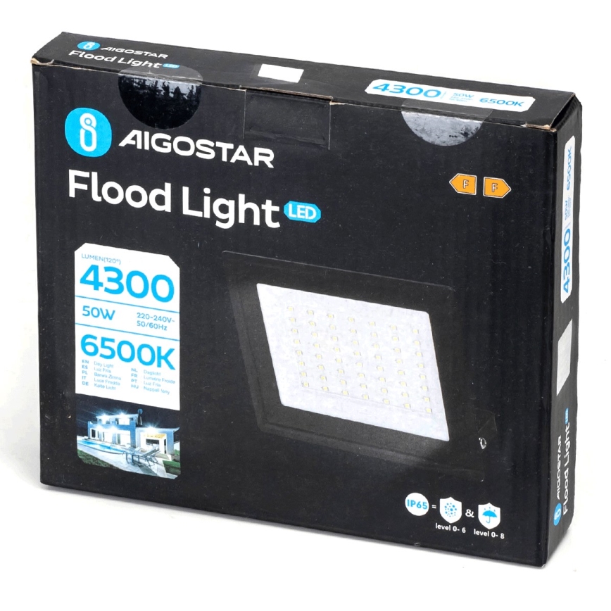 Aigostar - Світлодіодний прожектор LED/50W/230V 6500K IP65