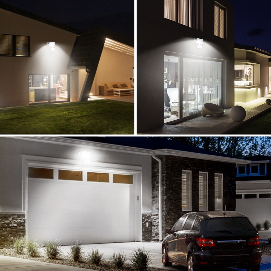 Aigostar - Світлодіодний прожектор з датчиком LED/10W/230V 4000K IP65 білий