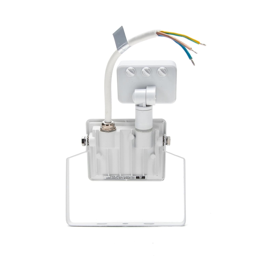 Aigostar - Світлодіодний прожектор з датчиком LED/10W/230V 4000K IP65 білий