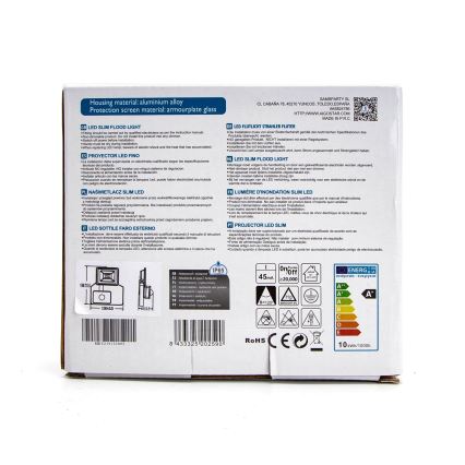 Aigostar - Світлодіодний прожектор з датчиком LED/10W/230V 4000K IP65 білий