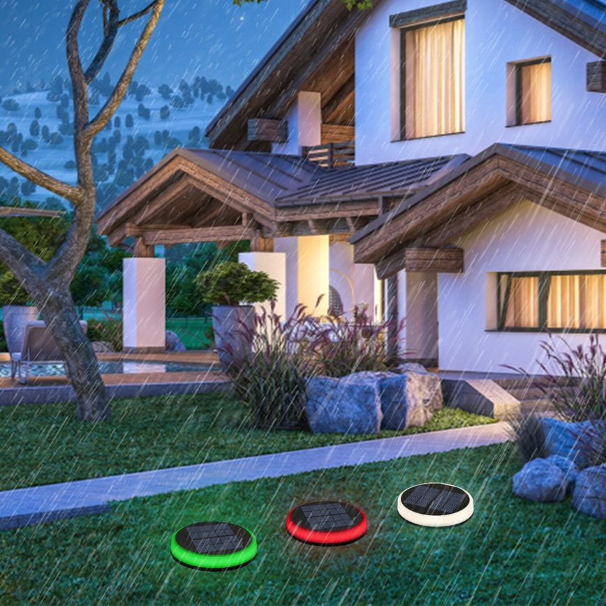 Aigostar - Світлодіодний RGB світильник на сонячній батареї LED/0,6W/3,7V IP65