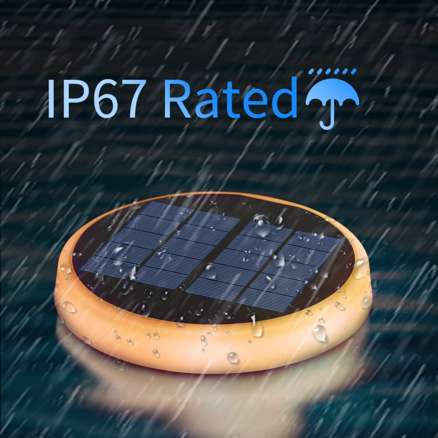 Aigostar - Світлодіодний RGB світильник на сонячній батареї LED/0,6W/3,7V IP65