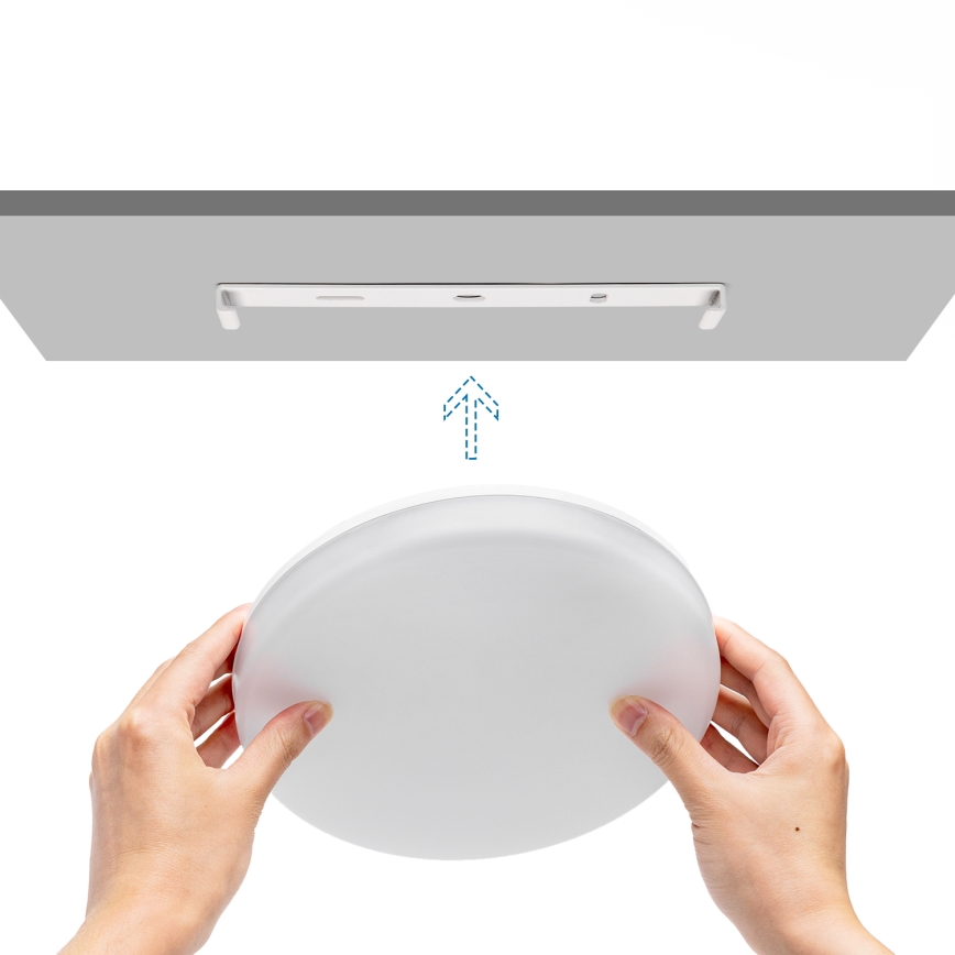 Aigostar - Світлодіодний стельовий світильник для ванної кімнати LED/18W/230V 4000K IP54