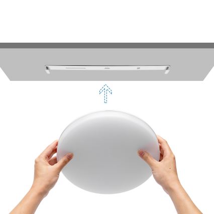 Aigostar - Світлодіодний стельовий світильник для ванної кімнати LED/24W/230V 4000K IP54