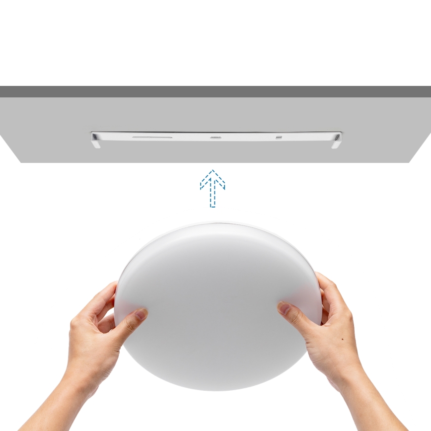 Aigostar - Світлодіодний стельовий світильник для ванної кімнати LED/24W/230V 4000K IP54
