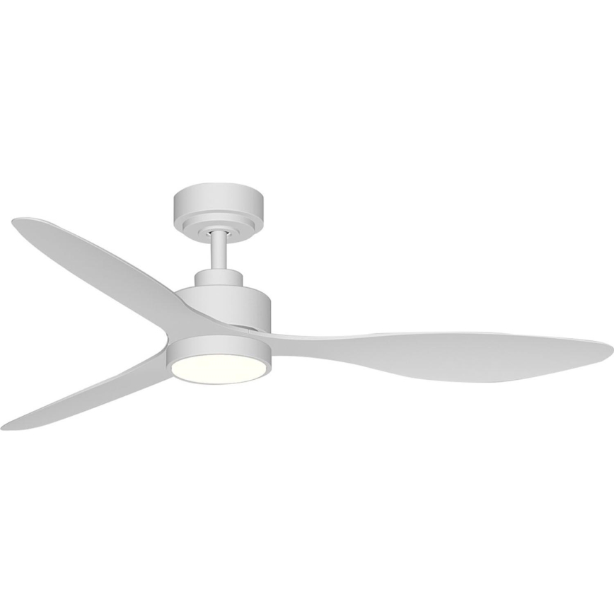 Aigostar - Світлодіодний стельовий вентилятор з регулюванням яскравості LED/20W/230V 2700-6500K 132см білий + пульт дистанційного керування