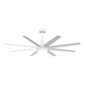 Aigostar - Світлодіодний стельовий вентилятор з регулюванням яскравості LED/24W/230V 2700-6500K діаметр 165 см + пульт дистанційного керування білий