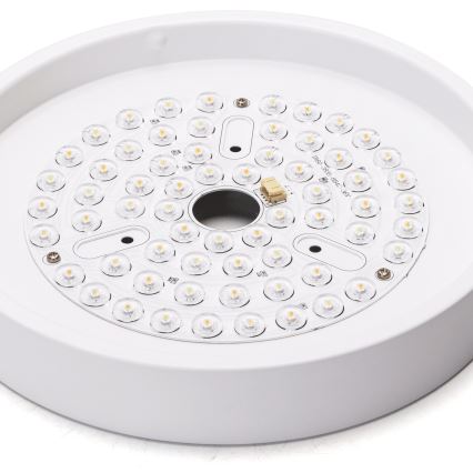 Aigostar - Світлодіодний стельовий вентилятор з регулюванням яскравості LED/24W/230V 2700-6500K діаметр 165 см + пульт дистанційного керування білий