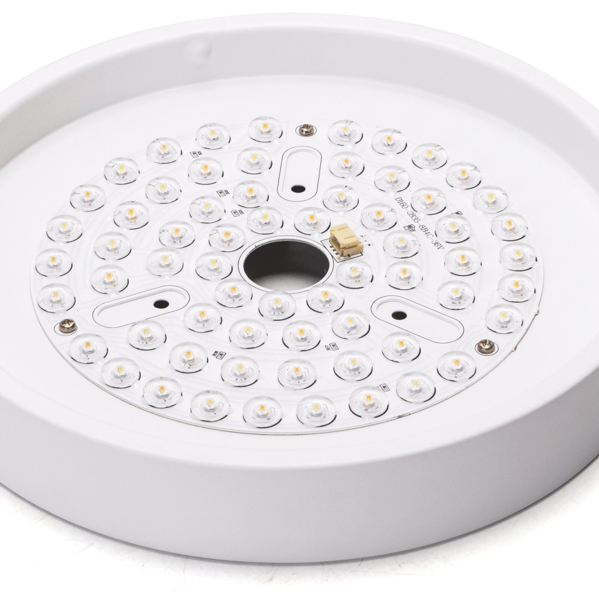 Aigostar - Світлодіодний стельовий вентилятор з регулюванням яскравості LED/24W/230V 2700-6500K діаметр 165 см + пульт дистанційного керування білий