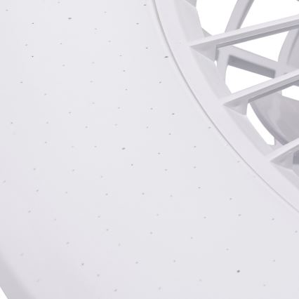 Aigostar - Світлодіодний стельовий вентилятор з регулюванням яскравості LED/40W/230V 2700-6500K діаметр 49 см + пульт дистанційного керування білий