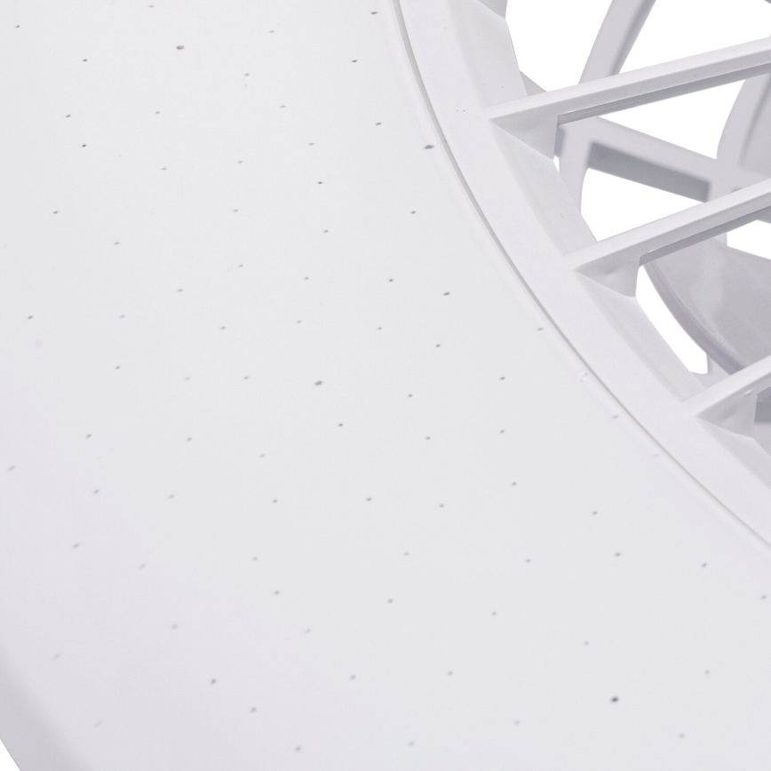 Aigostar - Світлодіодний стельовий вентилятор з регулюванням яскравості LED/40W/230V 2700-6500K діаметр 49 см + пульт дистанційного керування білий