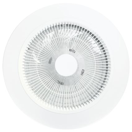 Aigostar - Світлодіодний стельовий вентилятор з регулюванням яскравості LED/40W/230V 2700-6500K діаметр 48 см + пульт дистанційного керування білий