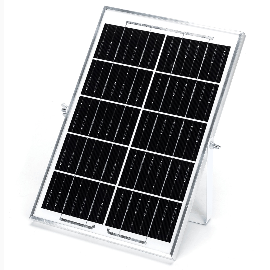 Aigostar - Світлодіодний світильник на сонячній батареї LED/70W/12V 6000 mAh 6500K діаметр 20,5 см + пульт дистанційного керування