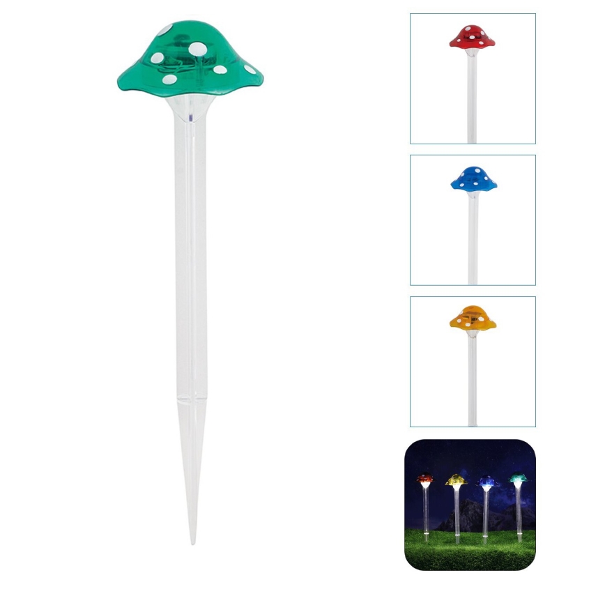 Aigostar - Світлодіодний світильник на сонячній батареї LED/0,006W/1,2V 100 mAh 2700K IP44 зелений