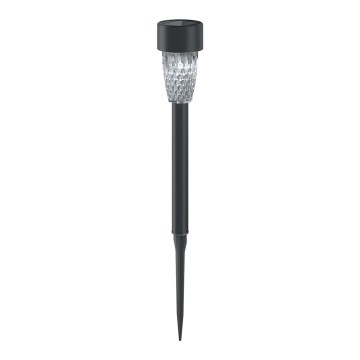 Aigostar - Світлодіодний світильник на сонячній батареї LED/0,006W/1,2V 29,7 cm чорний 6500K IP44