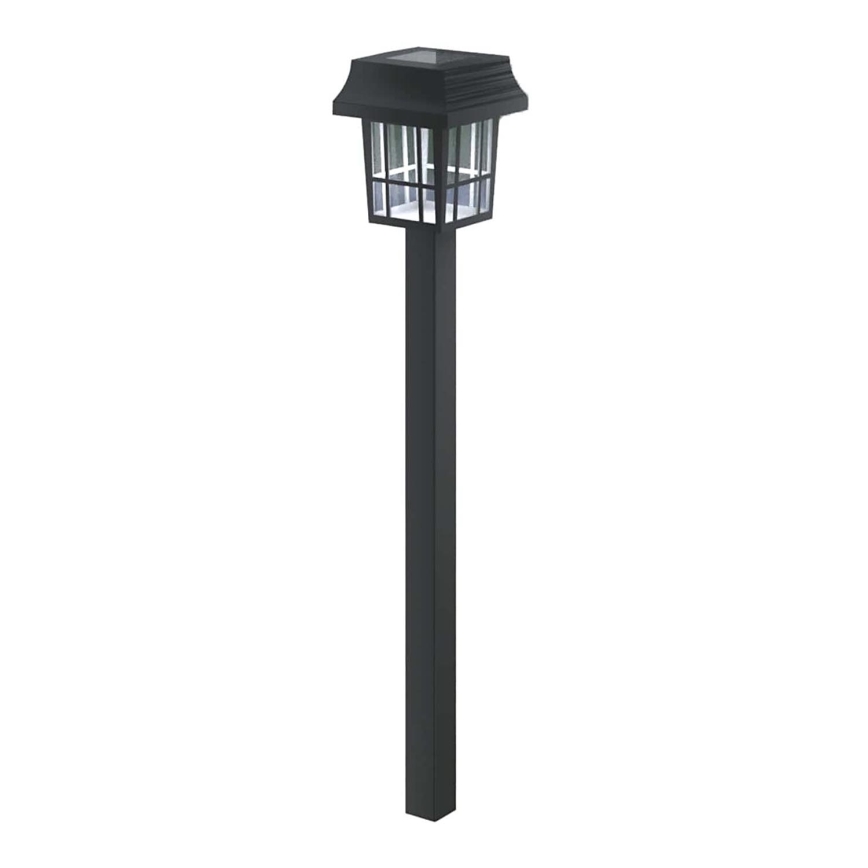 Aigostar - Світлодіодний світильник на сонячній батареї LED/0,006W/1,2V 32 см 40 mAh чорний 6500K IP44