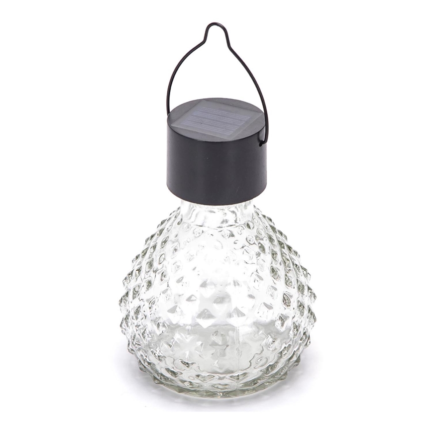Aigostar - Світлодіодний світильник на сонячній батареї LED/0,006W/1,2V чорний 2700K IP44