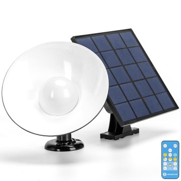 Aigostar - Світлодіодний світильник на сонячній батареї з датчиком LED/3,2V 3000K/4000K/6500K IP65 + пульт дистанційного керування