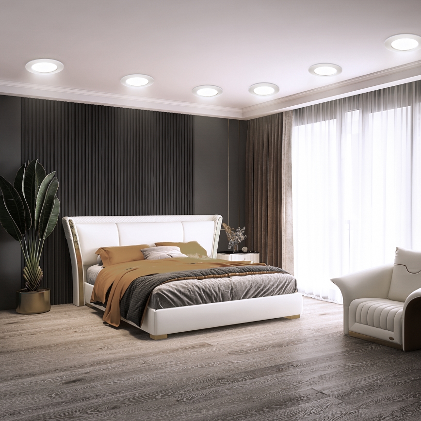 Aigostar - Світлодіодний вбудований світильник LED/4W/230V 6500K діаметр 9,8 см білий