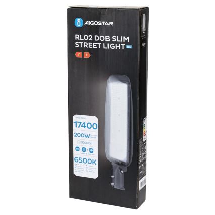 Aigostar - Світлодіодний вуличний ліхтар LED/200W/230V 6500K IP65