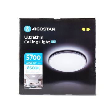 Aigostar - Світлодіодний стельовий світильник для ванної кімнати LED/40W/230V 6500K діаметр 54 см IP44