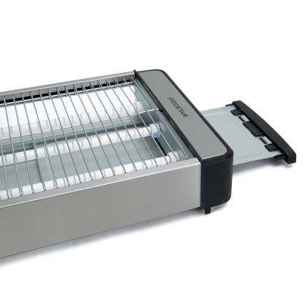 Aigostar - Тостер 840-1000W/230V матовий хром