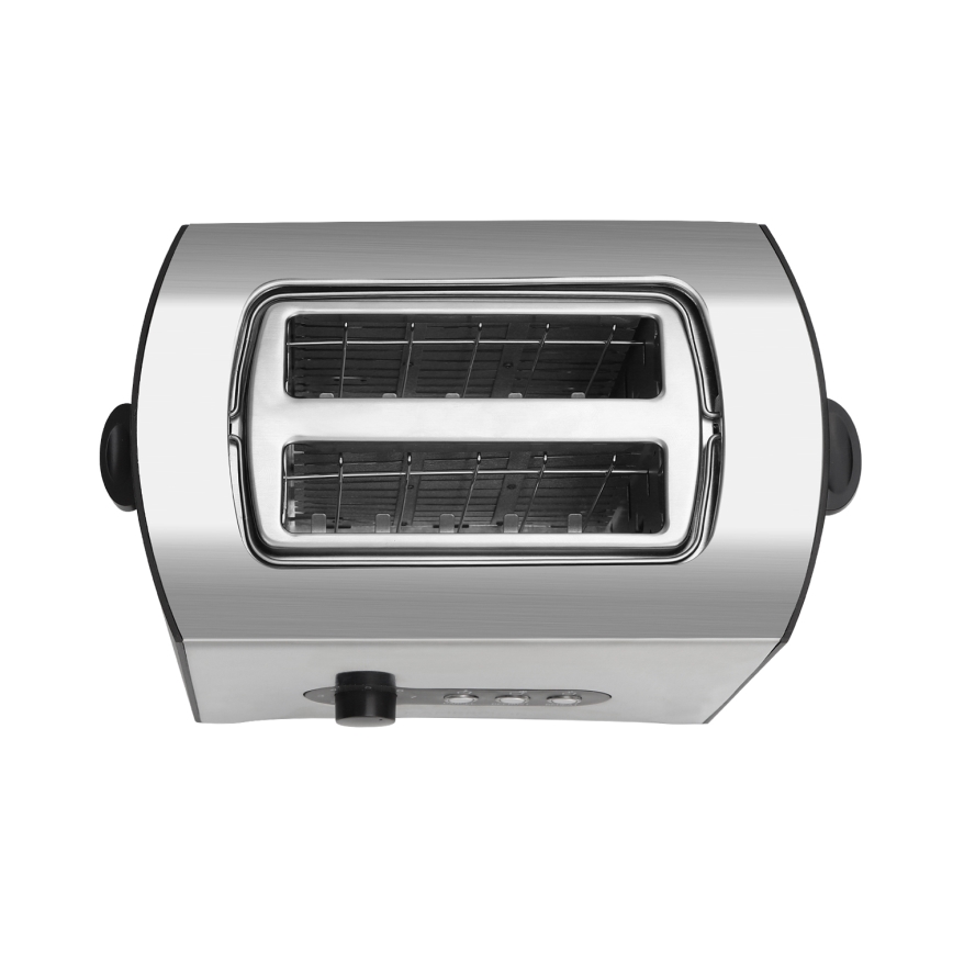 Aigostar - Тостер на два отделения 900W/230V матовый хром