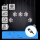 Aigostar - уличная светодиодная гирлянда, 84 светодиода, 8 режимов, 1,2×1 м, IP44, холодный белый, со снежинками