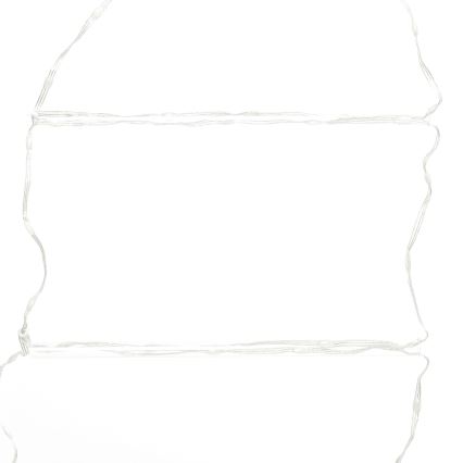 Aigostar - LED RGBICW Уличная новогодняя гирлянда 150xLED/230V 3m IP44 + пульт дистанционного управления