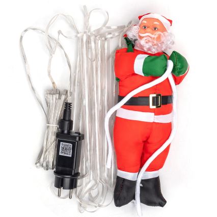 Aigostar - LED RGBICW Уличная новогодняя гирлянда 150xLED/230V 3m IP44 + пульт дистанционного управления