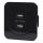 Aigostar - USB-розетка с рамкой, 2× USB-A, чёрная