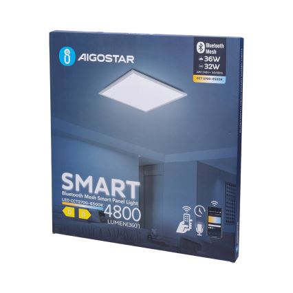 Aigostar - Вбудована LED панель з регулюванням яскравості MESH LED/36W/230V 2700-6500K 60x60 см