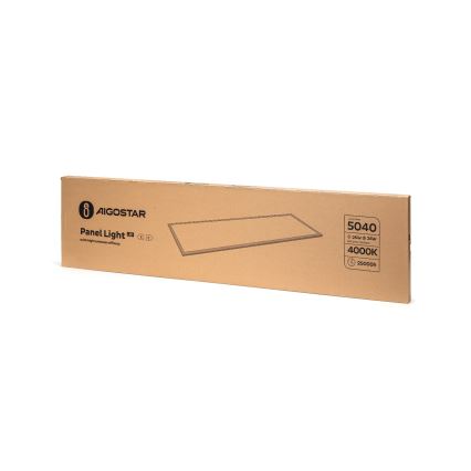 Aigostar - Вбудована стельова LED панель LED/28W/230V 120x30 см 4000K