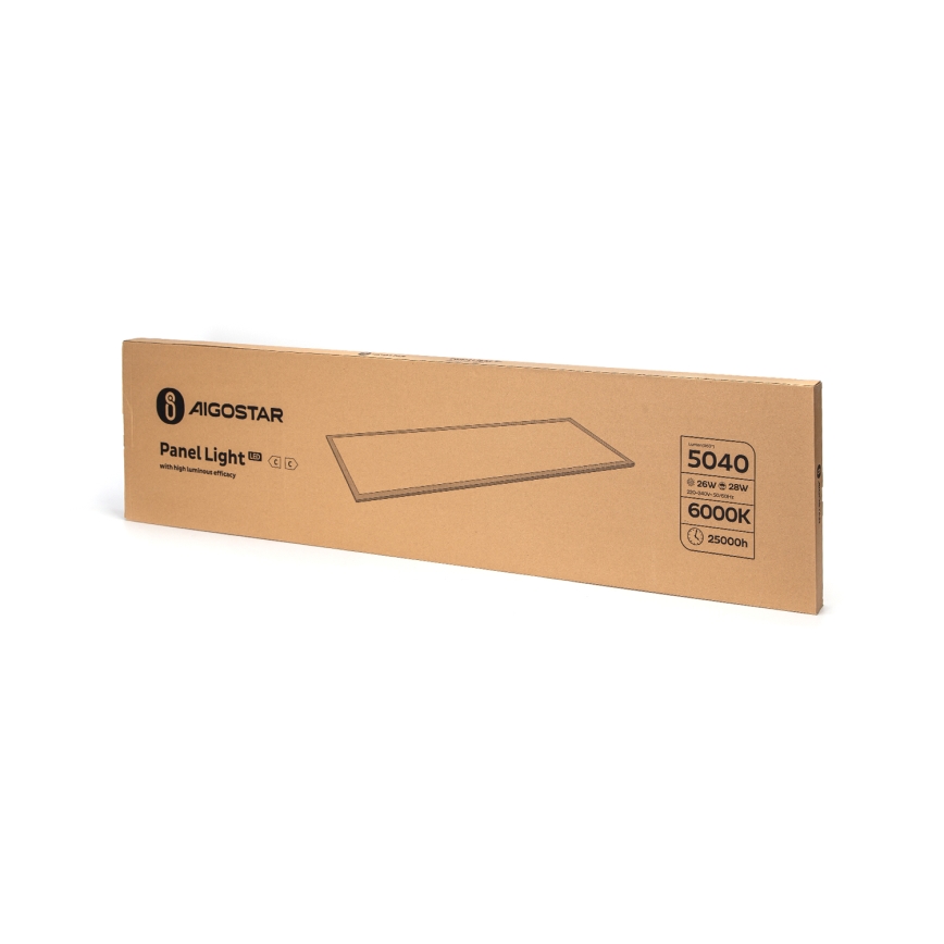 Aigostar - Вбудована стельова LED панель LED/28W/230V 120x30 см 6000K