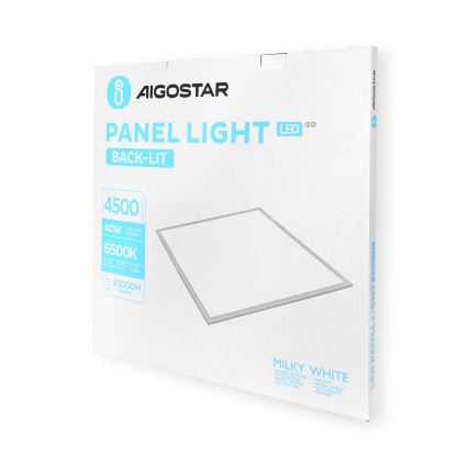Aigostar - Вбудована стельова LED панель LED/40W/230V 6500K 60x60см білий