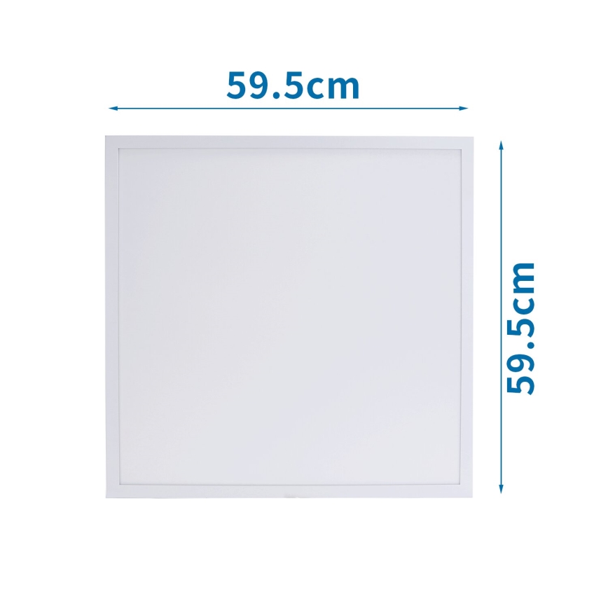 Aigostar - Вбудована стельова LED панель LED/40W/230V 6500K 60x60см білий
