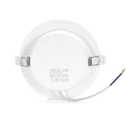 Aigostar - Вбудований стельовий LED світильник з регулюванням яскравості LED/9W/230V діаметр 14,5 см Wi-Fi
