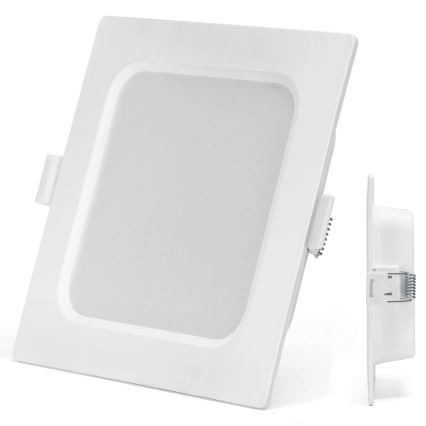 Aigostar - Встраиваемый светильник LED/6W/230V 6500K 12x12 см белый