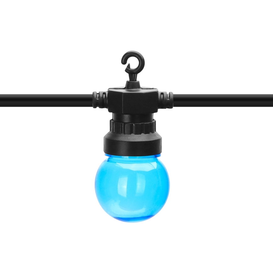 Aigostar - Вулична декоративна LED гірлянда 10xLED/8м IP44 теплий білий