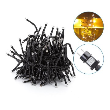 Aigostar - Вулична декоративна LED гірлянда 250xLED/10м IP44 теплий білий