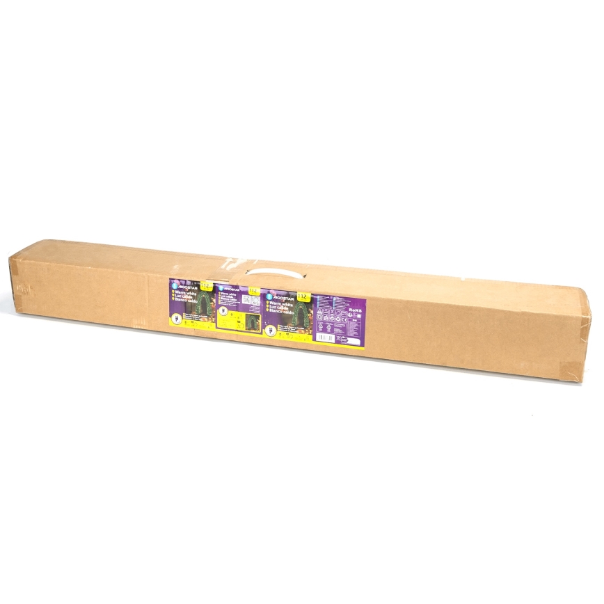 Aigostar - LED Зовнішня різдвяна декорація 112xLED/3,6W/230V 2m IP44 теплий білий
