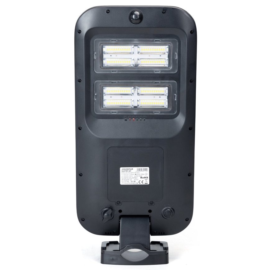 Aigostar - Вулична LED лампа на сонячній батареї з датчиком LED/180W/4V 7500mAh IP65 + пульт дистанційного керування