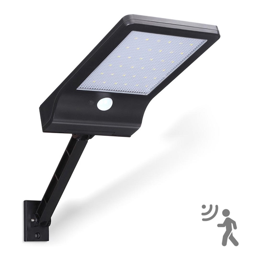 Aigostar - Вулична LED лампа на сонячній батареї з датчиком LED/2,3W/5,5V 1800 mAh IP65