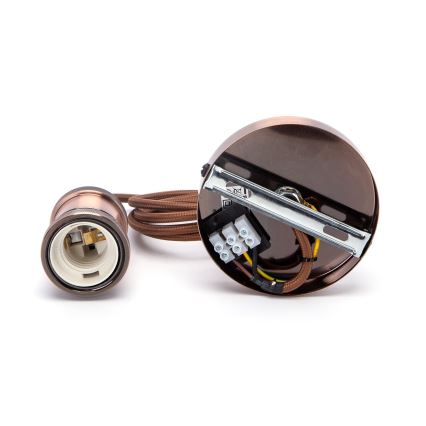 Aigostar - Зарядный кабель 1xE27/60W/230V медный