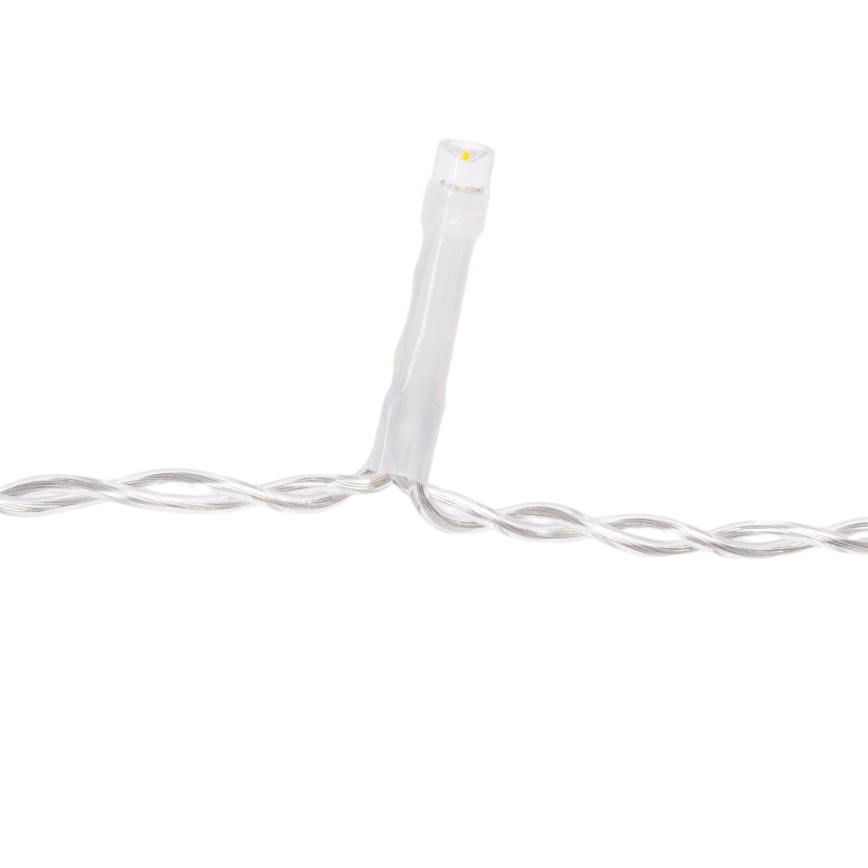 Aigostar - зовнішня LED-гірлянда 100xLED/8 функцій 5x0,4m IP44 тепле біле