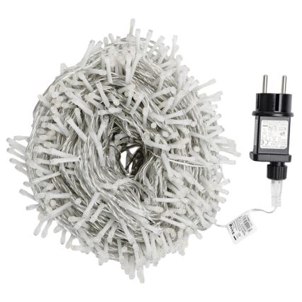 Aigostar - зовнішня LED-різдвяна гірлянда 1000xLED/8 функцій 53m IP44 багатобарвна