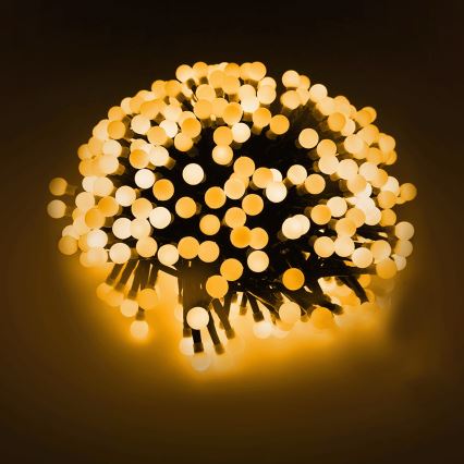Aigostar - зовнішня різдвяна LED-гірлянда 25xLED/8 режимів 3xAA 2,8m IP44 тепле біле
