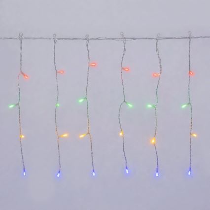 Aigostar - зовнішня різдвяна LED гірлянда 300xLED/8 режимів 18x0,4m IP44 багатоколірна